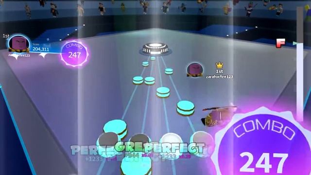 Hatsune Scatman / Robeats in Mobile (Difficult 18 ) (HARD) Roblox on Mobile! смотреть онлайн