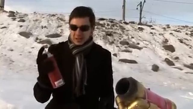 Мощная пушка из водопроводных труб смотреть онлайн