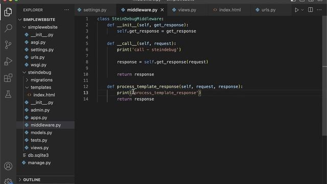 Django Custom Middleware - Tutorial With Examples смотреть онлайн