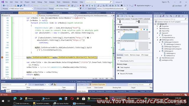 C# Expert OOP - Lecture 13: Multithreaded Robust Web Crawler Programming With Entity Framework - P. смотреть онлайн