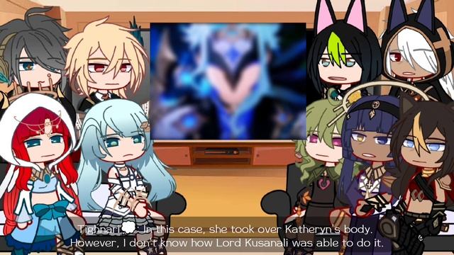 Sumeru React To Nahida // 1/1 // Genshin Impact // Gacha Club