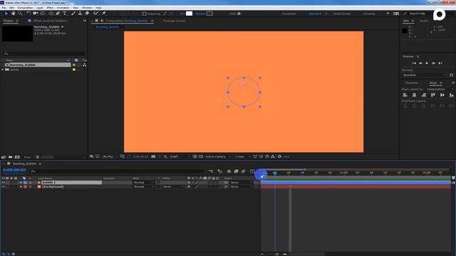 Burst Circle in After Effects - After Effects Tutorial смотреть онлайн
