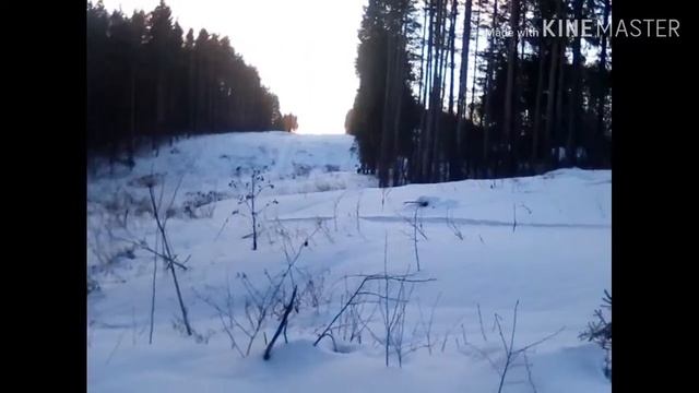 Зимняя покатушка на мотоциклах (васход ,и Kayo) смотреть онлайн