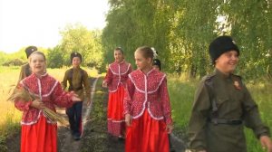 Задорная песня "Мы казаки" в исполнении детского ансамбля "Наследие"