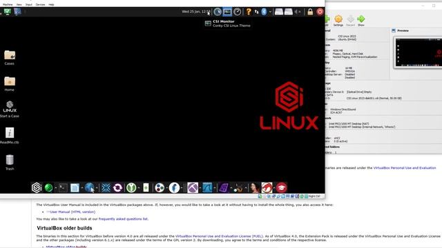 Installing the CSI Linux 2023 Virtual Appliance in VirtualBox 7 смотреть онлайн