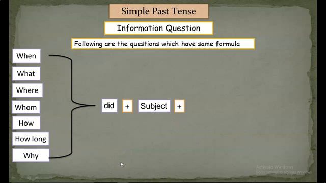 13th Video, Questions that follow the same formula/structure, Part-1 Simple Past Tense смотреть онлайн
