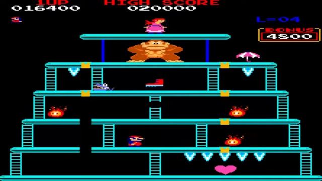 Donkey Kong Advanced (Version 1.0.5): Full Gameplay [ No Commentary ]