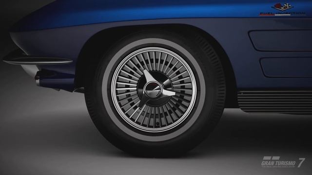 Chevrolet Corvette C2 1963 engine sound + interior&exterior смотреть онлайн