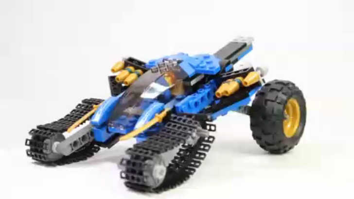 Lego Ninjago 70723 Thunder Raider - Lego Speed build смотреть онлайн