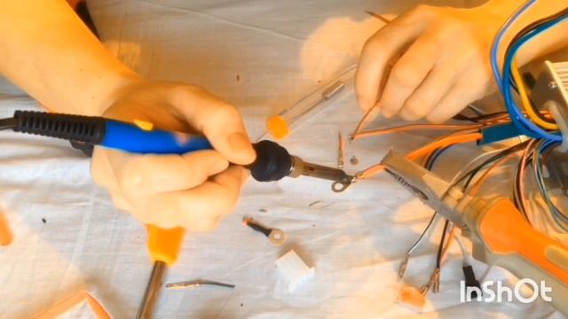 Как подключить ручку газа к контроллеру смотреть онлайн