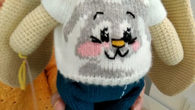 Открываем посылку с подарками.Милая парочка, зайки в стиле Тильда. смотреть онлайн