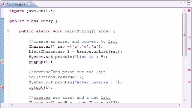 Intermediate Java Tutorial 98 Collections Methods fill смотреть онлайн