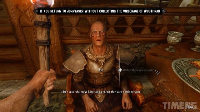 Skyrim ٠ What Happens If You Ask About Werewolves Before Joining the Circle of Companions смотреть онлайн