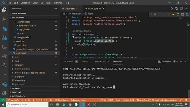 Firebase with Flutter 1 смотреть онлайн