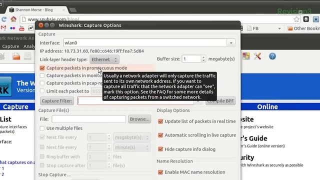 HakTip - How to Capture Packets with Wireshark - Getting Started смотреть онлайн