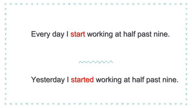 Daily Routines Present Simple Past Simple Tenses (Every day/ Yesterday) смотреть онлайн