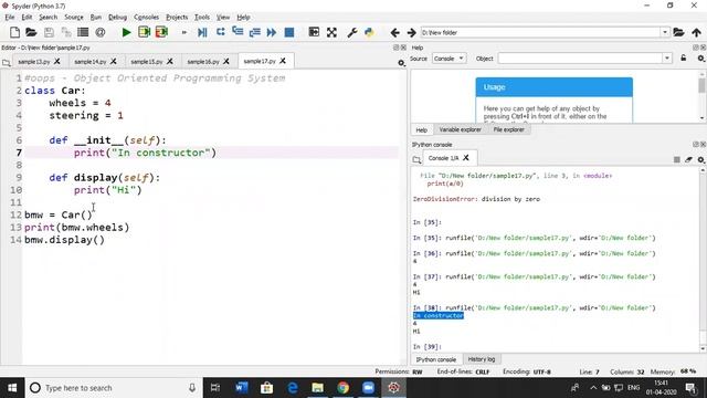 Python Tamil Part_3_Oops_Concepts_April 01 2020| bigdatahandson.com | 9789888424 смотреть онлайн