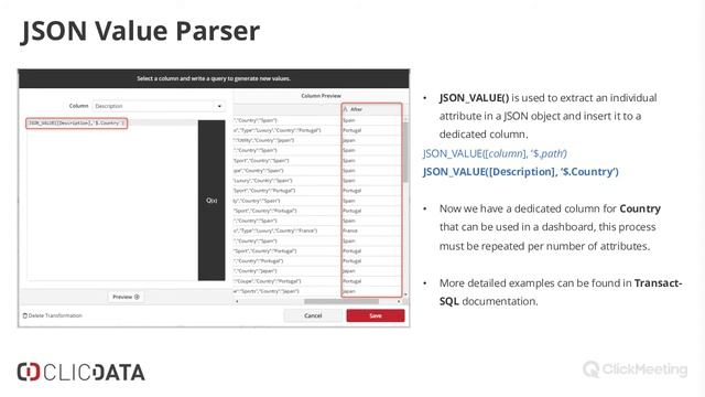 Common Data Issues Part 2 : How to use JSON Value Parser to isolate attributes in JSON Objects смотреть онлайн