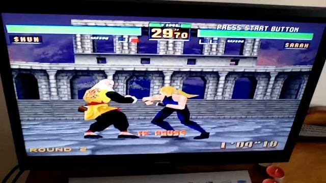 Virtua Fighter 2 - lightning doesn't stop when game is paused смотреть онлайн