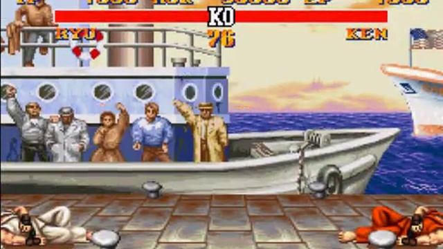 Street Fighter 2 draw game!! смотреть онлайн