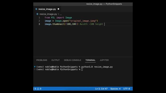 Create Thumbnail for an Image using Python - Python#3 смотреть онлайн