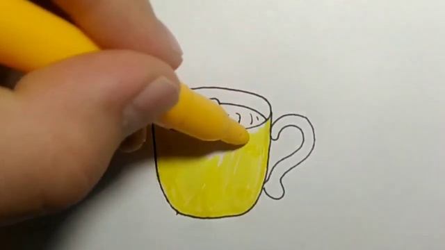 Как нарисовать чашку какао с зефирками смотреть онлайн