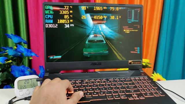 RTX 3050 - DLSS - Ray Tracing - Cyberpunk 2077 - Ryzen 7 4800H - 16gb Dual Chnl - Asus Tuf A15 2021 смотреть онлайн