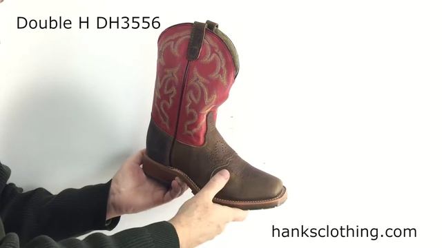 Double H Mens Wide Square Work Roper Old Town Boot Style DH3556 смотреть онлайн