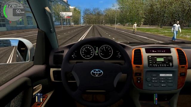City Car Driving - Toyota Land Cruiser j100 [Steering Wheel Gameplay] PART 39 смотреть онлайн