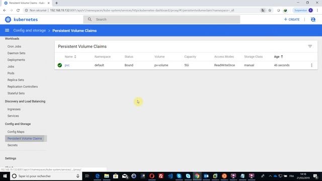 Configure PersistentVolumeClaim смотреть онлайн
