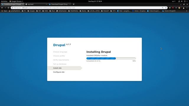 Drupal vs Wordpress: Installation comparison смотреть онлайн