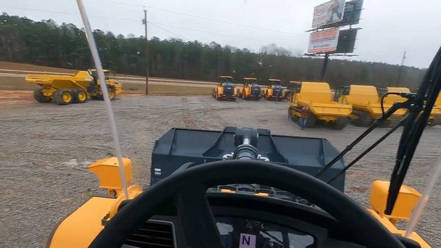 Hyundai HL980A wheel loader brand new 70,000 pounds смотреть онлайн