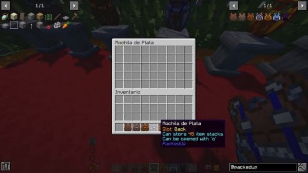 PACKED UP BACKPACKS Mod - NUEVAS MOCHILAS !!! en MINECRAFT ||1.18.2 - 1.18.1 - 1.17.1 - 1.16.5||
