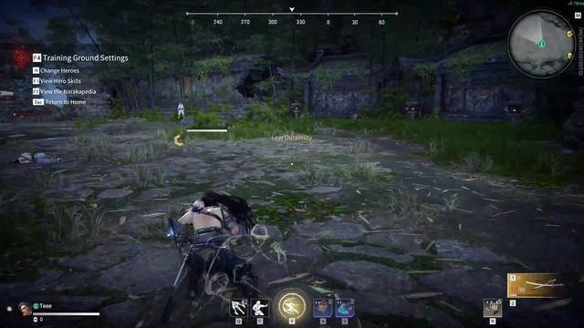 NARAKA BLADEPOINT | New Katana Combo2 (hard one) смотреть онлайн