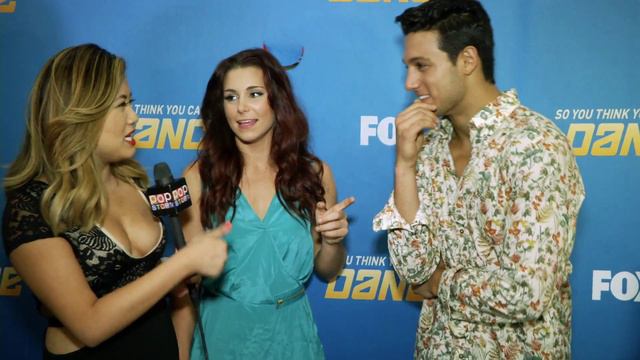Asaf Goren & Marissa Milele Flirt & Talk "So You Think You Can Dance" Season 12 смотреть онлайн