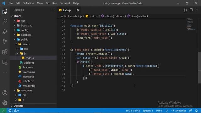 Laravel 8 in Tamil - 31 - To Do List with AJAX Project смотреть онлайн