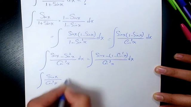 What is the Integral of sinx/(1+sinx), Substitution Integration, Indefinite Integrate, Calculus смотреть онлайн