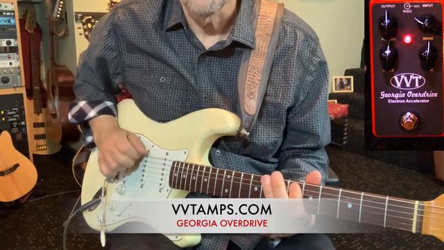DENNY JIOSA DEMO'S THE VVT GEORGIA OVERDRIVE! AWESOME PEDAL!! смотреть онлайн