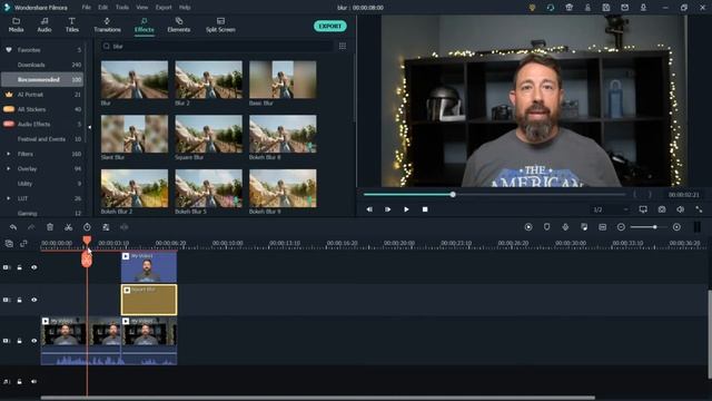 How To Blur Video Background In Filmora X смотреть онлайн