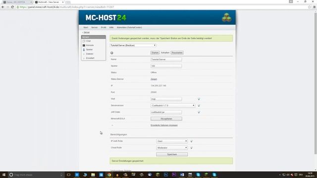 MC-Host24: Server-Jar ändern | Spigot, Bukkit etc. installieren | Tipps & Tricks смотреть онлайн