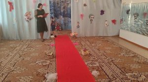 На показе мод в детском саду