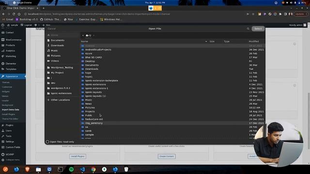 How To Solve One-Click Demo Import Failure Problem | Iqonic Design смотреть онлайн
