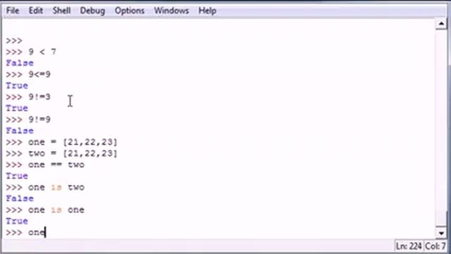 Python Programming Tutorial 23 Comparison Operators смотреть онлайн