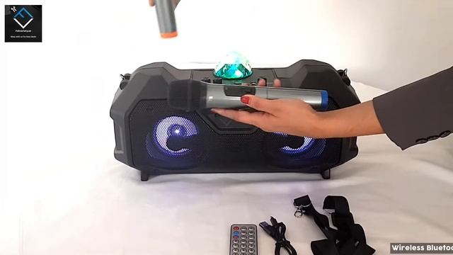 Wireless Bluetooth Speaker With Colorful LED Light And Dual Mic [Model: ZQS-4240] Fabvariety.ae смотреть онлайн