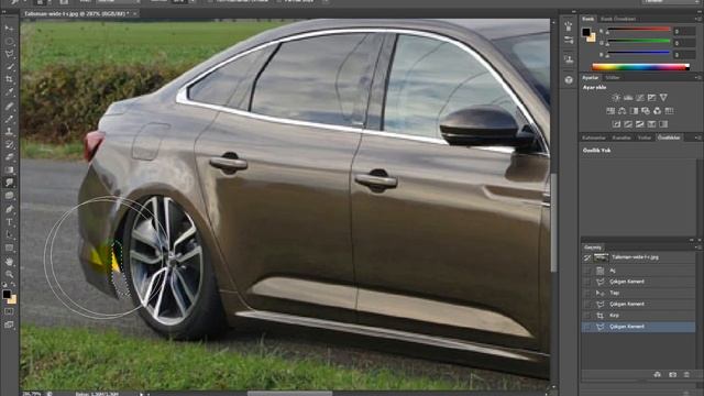 Adobe Photoshop CS6 ile Araç Basma/Modifiye 2016/Air Car TR Türkçe/Tuning смотреть онлайн