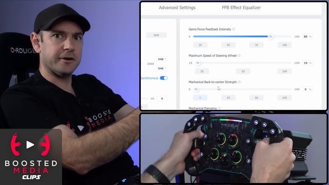 How to use MOZA PIT HOUSE - Force Feedback Settings Explained смотреть онлайн