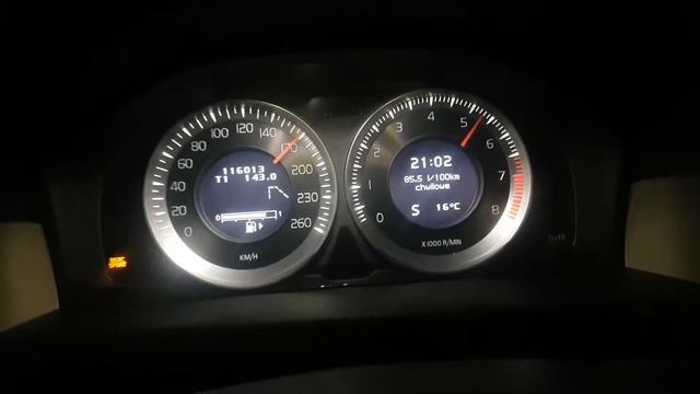 Volvo S80 II T6 AWD Polestar 329 KM 0-200 acceleration смотреть онлайн