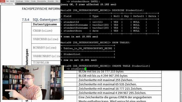 Database 04: Create Table смотреть онлайн