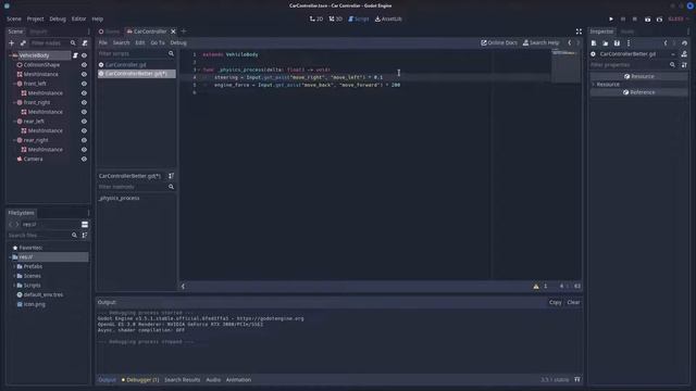 Create a Simple Car Controller in Godot! смотреть онлайн