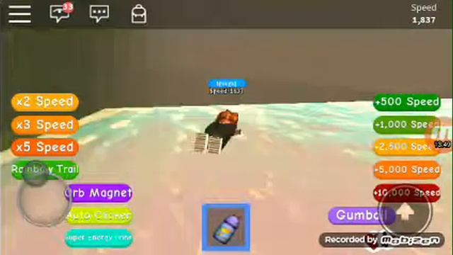 Игряю в Roblox speed simulator смотреть онлайн